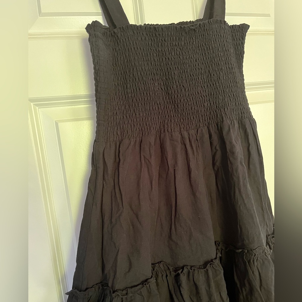 Pink Lily Smocked Sundress